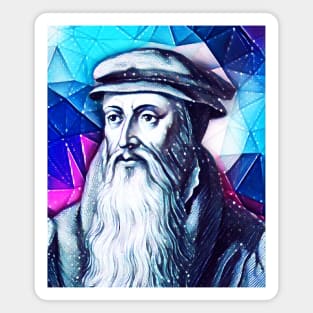 John Knox Snowy Portrait | John Knox Artwork 13 Magnet